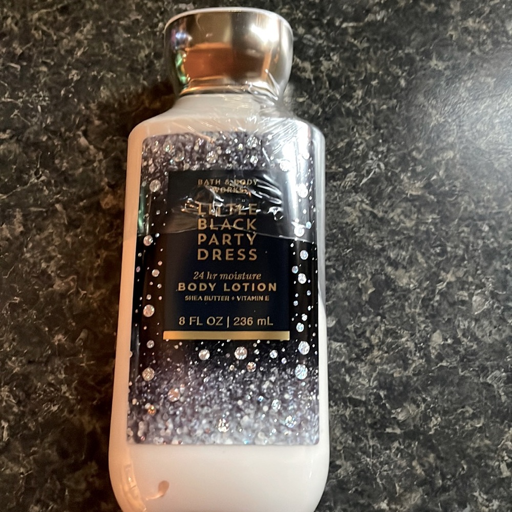 Bath and Body Works Little Black Party Dress Body Lotion.  8 oz.